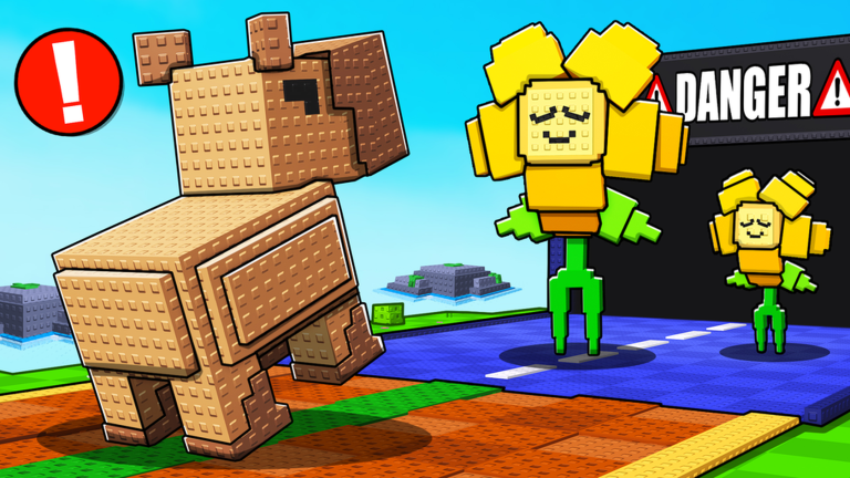 Official Roblox listing thumbnail showing the garden world